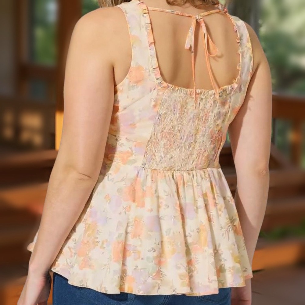 TORRID Babydoll Challis‎ Corset Top NWT Size 2X - Picture 3 of 10